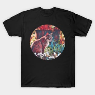 Family-Friendly floppy cat T-Shirt